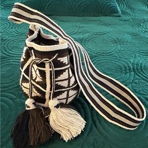 NWT Wayuu Mochilas; originally from Colombia.

Woven; Shoulder/Crossbody bag